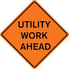 Utility Work Along Five Mile Trail